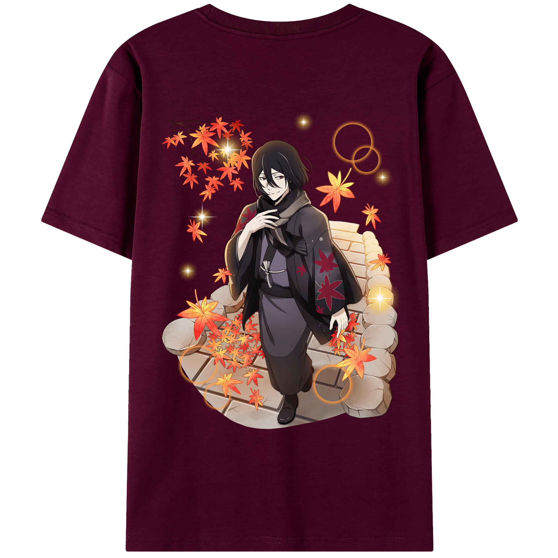 （画像用） 文豪ストレイドッグス Bungo Stray Dogs レディース半袖Tシャツ(バックプリント)